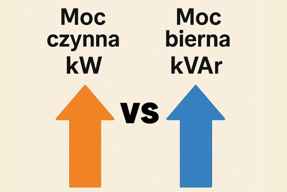 Moc czynna (kW) a Moc bierna (kVAr) – czym się różnią?