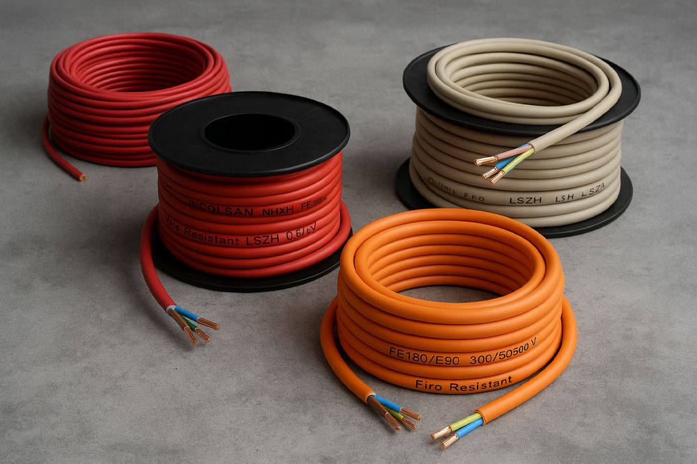 Kable ognioodporne i bezhalogenowe – bezpieczeństwo instalacji elektrycznych